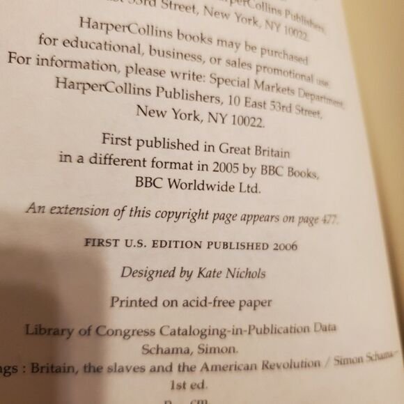 Rough Crossings first US edition paperback book - Picture 6 of 6